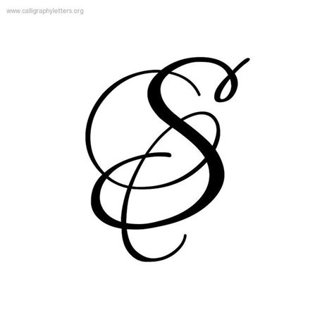 Pin by jimy_tattoo on Calligraphy | Letter s designs, Fancy letter s, Letter s calligraphy