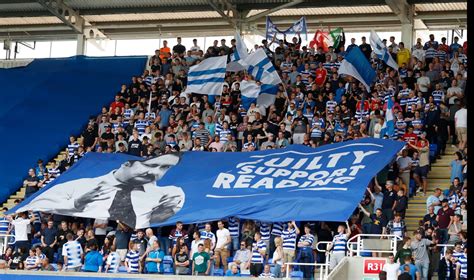 Reading FC fans during opening day clash with Sheffield Wednesday - pictures by Eddie Greville ...