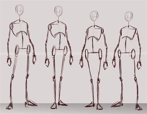 [F2U] Character Concept Bases [Male/Female] by chrissyanaa on DeviantArt