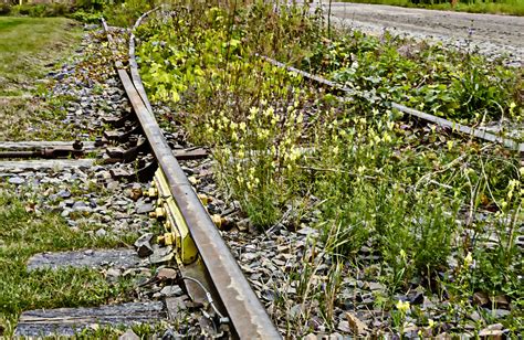 Old Railroad Tracks Free Stock Photo - Public Domain Pictures