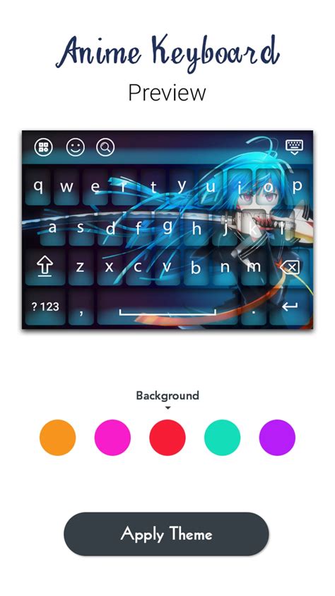 Anime Keyboard - Emoji Keyboard Themes Fonts GIF APK for Android - Download