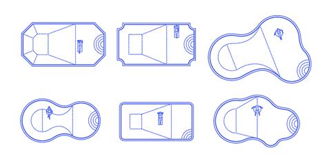 Swimming Pool Layouts Dimensions & Drawings | Dimensions.com