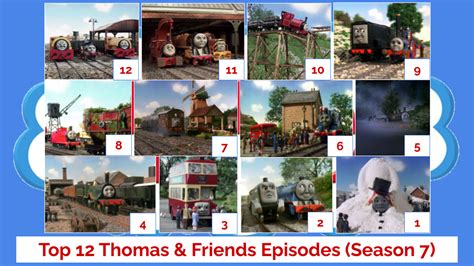 Top 12 Thomas and Friends Season 7 Episodes by JJHatter on DeviantArt