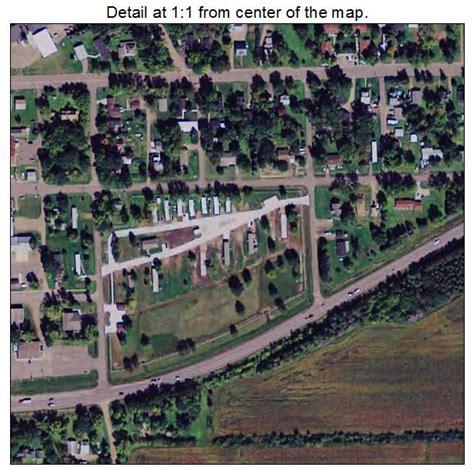 Aerial Photography Map of Ogilvie, MN Minnesota