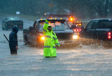 Heavy rain brings flash flooding in parts of Massachusetts and Rhode Island | The Independent