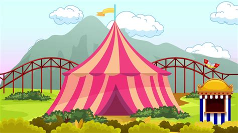 Circus Animation Stock Video Footage for Free Download