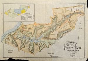 New topographical map of Forest Park, Springfield, Mass. - Digital ...