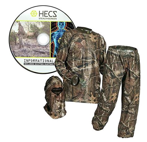 HECS Suit Deer Hunting Clothing with Human Energy Concealment ...