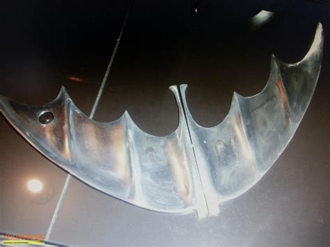 batman batarang batman full metal batarang replica movie prop