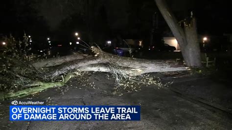 Chicago weather forecast: Strong storms knock down trees, damage homes ...