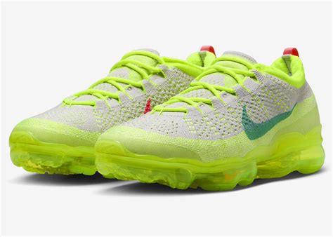 Nike Air VaporMax 2023 Flyknit Vast Grey Volt FZ4016-001