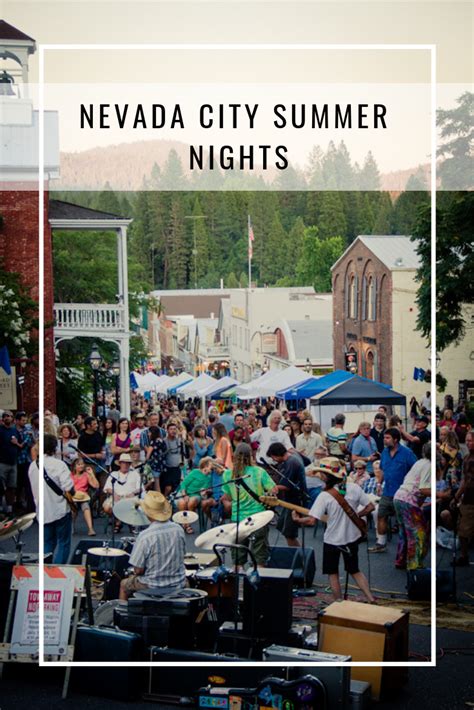 Events - Inn Town Campground | Nevada city, Nevada, City events