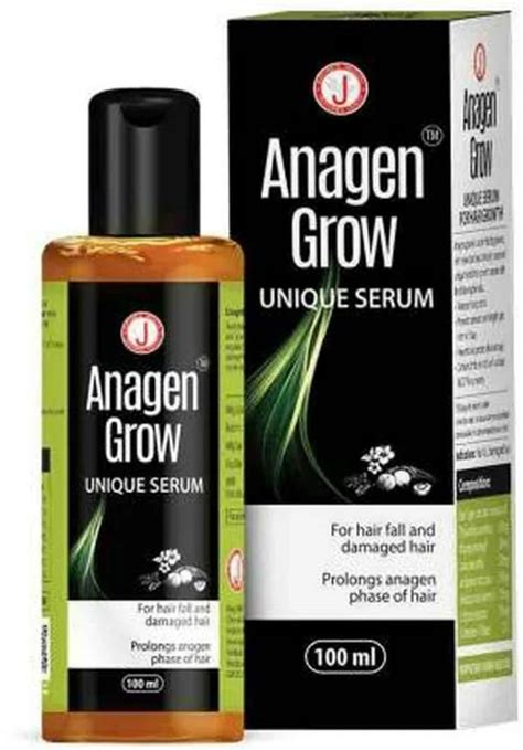 Dr. JRKs Anagen Grow Unique Hair Serum for Growth Stimulating, Nourishment, Split-ends and Anti ...