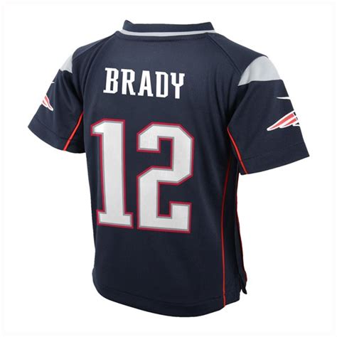 Official New England Patriots ProShop - Preschool Nike Tom Brady Game Jersey-Navy