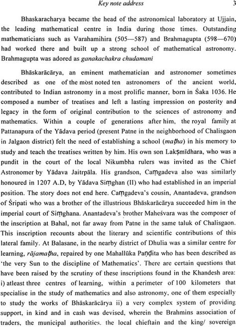 Highlights in Bhaskaracharya Works (Proceedings of National Conference ...