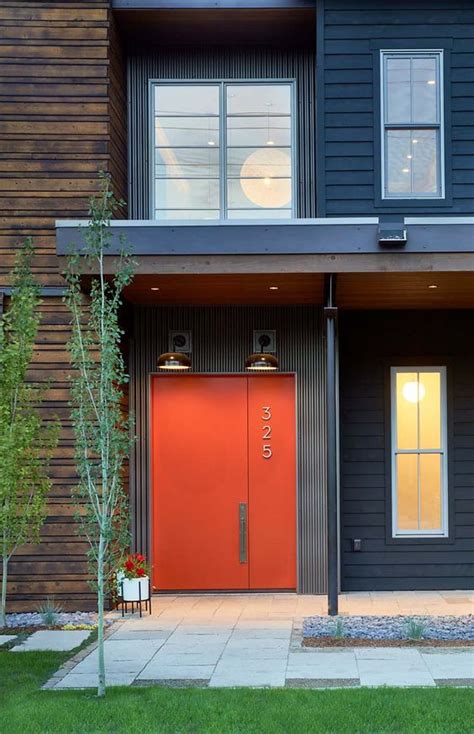 25 Steel Front Door Ideas With Pros And Cons - DigsDigs