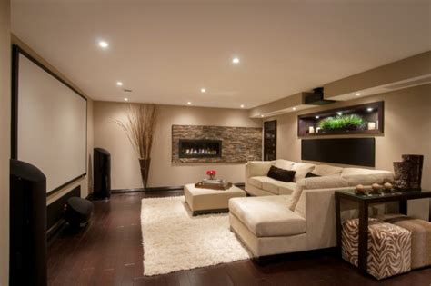 24 Stunning Ideas For Designing a Contemporary Basement