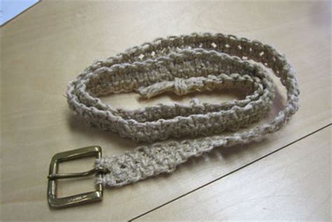 HOME DZINE Craft Ideas | Make a twine or cotton rope belt