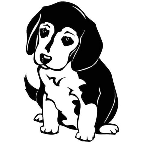 Cute Beagle Puppy Car Decal | Vinyl poster, Pattern art, Beagle