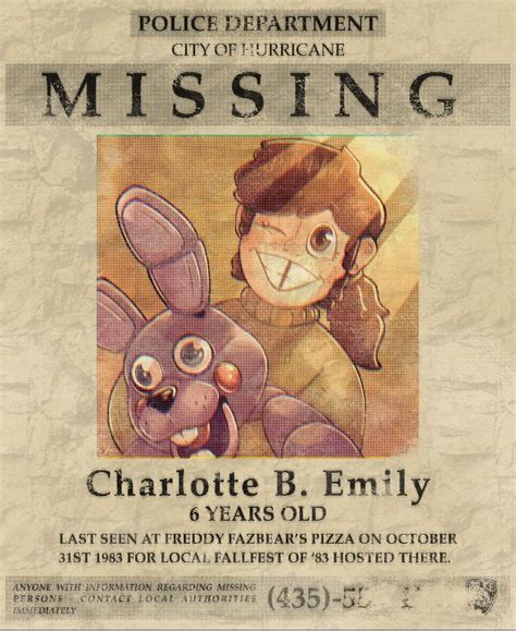 Missing Charlotte/Five Nights at Freddy's | Fnaf dibujos, Dibujos ...