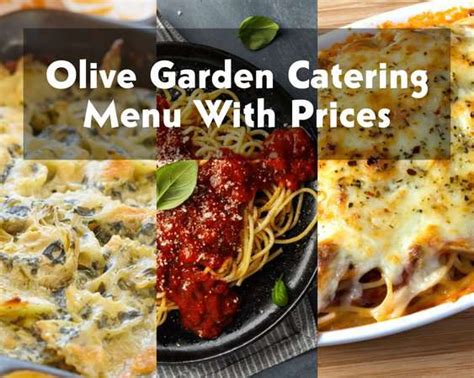 Olive Garden Catering Portion Sizes | Fasci Garden