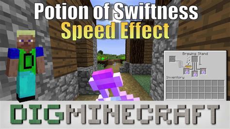 Potion of Swiftness in Minecraft (Speed status effect) - YouTube