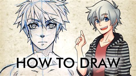 Japanese, Anime How to Draw Manga Anime Men Man Guy Body Muscle Design ...