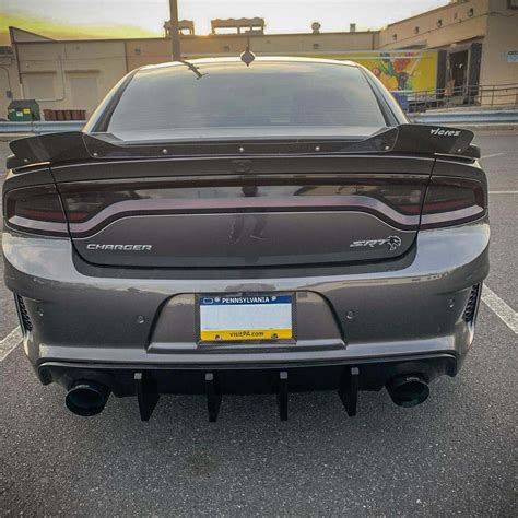 Vicrez V3R Style Rear Diffuser Vz102166 Dodge Charger Widebody 2015-2023 | eduaspirant.com