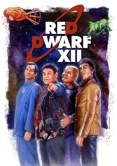 Red Dwarf XII by Colin Murdoch - Home of the Alternative Movie Poster -AMP-