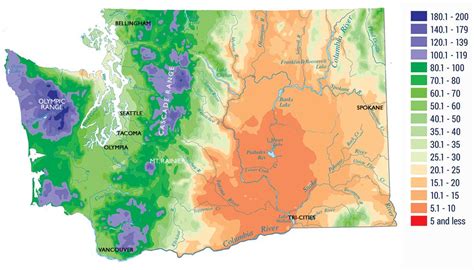 washington-state-climate-map2 - Washington State - Where the Next Big ...