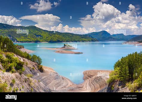 Serre poncon lake france summer hi-res stock photography and images - Alamy