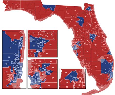 Florida House Of Representatives Map - Free Printable Maps