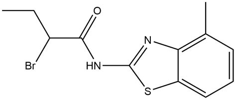 2-Bromo-N-(4-methyl-2-benzothiazolyl)butanamide | 2337384-54-8