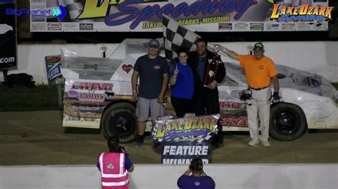 Lake Ozark Speedway 7-11-2020 Street Stock Feature - YouTube