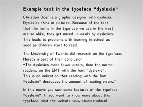 New ‘Dyslexie’ Font Created to Help Dyslexia Sufferers [VIDEO]