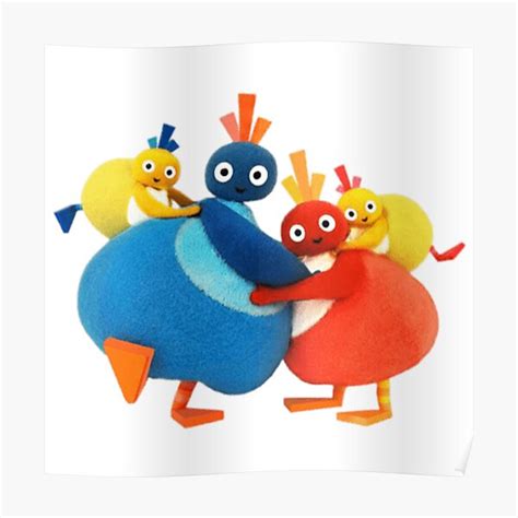 "Twirlywoos Cute Characters" Poster for Sale by BornInSeptember | Redbubble