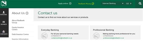 Nedbank Customer Contact Helpline Number » SANotify