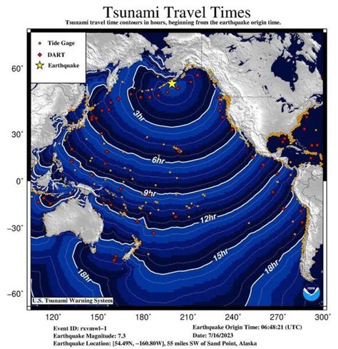 Tsunami alert as huge 7.3-magnitude earthquake strikes off Alaska's coast - US News - News ...