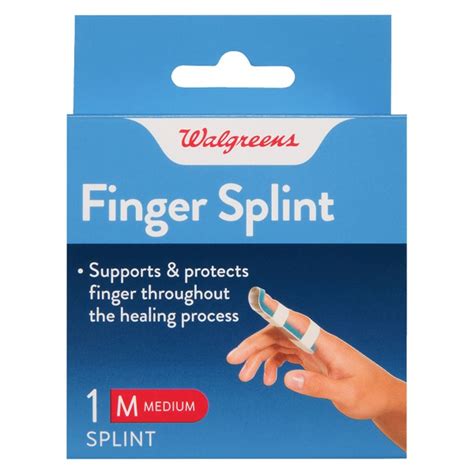 Walgreens Finger Splint Medium - 1Source