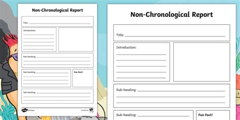 Non-Chronological Report For A Template - Teaching Resources