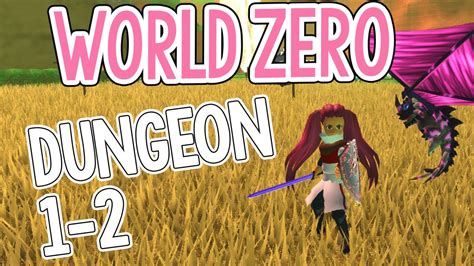 Roblox World Zero New Game Dungeon 1-2 Boss Fight Map Run - YouTube