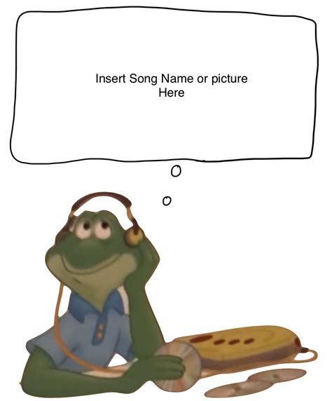 Blank Meme - What song is Mr. Frog listening to? by smochdar on DeviantArt