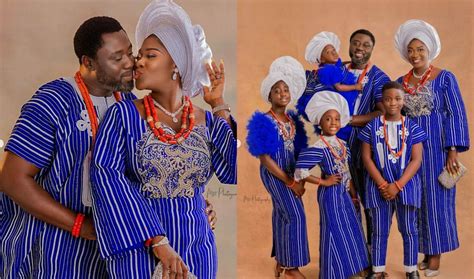 Mercy Johnson marks 11th wedding anniversary with family shoot (Photos) - Kemi Filani