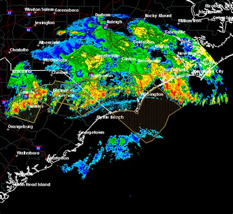 Interactive Hail Maps - Hail Map for Leland, NC