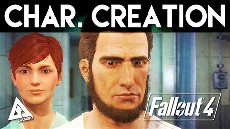 Fallout 4 Character Creation Male & Female - YouTube