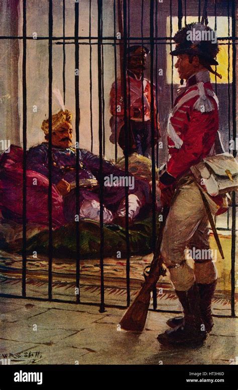 'Wazir Ali in Prison', c1799 (c1912). Artist: Unknown Stock Photo - Alamy