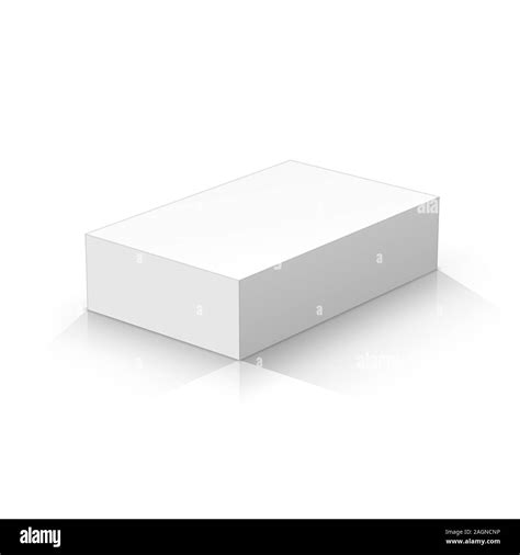 White rectangular parallelepiped. Vector illustrations Stock Vector Image & Art - Alamy