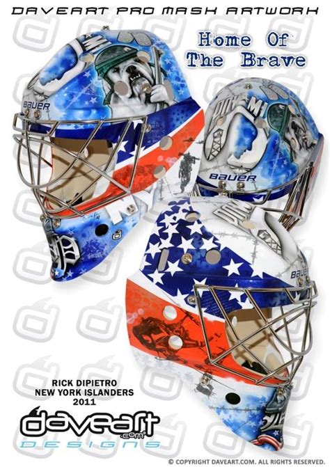 I Love Goalies!: Rick DiPietro 2011-12 Mask