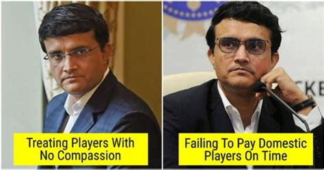 Hidden Mistakes Made By BCCI President Sourav Ganguly That Made Him A ...