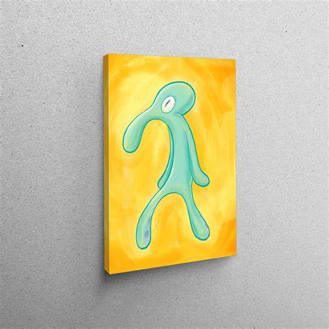 Real Squidward Painting | lupon.gov.ph